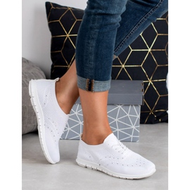 SHELOVET Textil sportcipő fehér 1