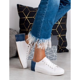 SHELOVET Cipők Eco bőrrel fehér 1