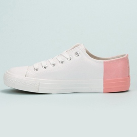 SHELOVET Cipők Eco bőrrel fehér 1