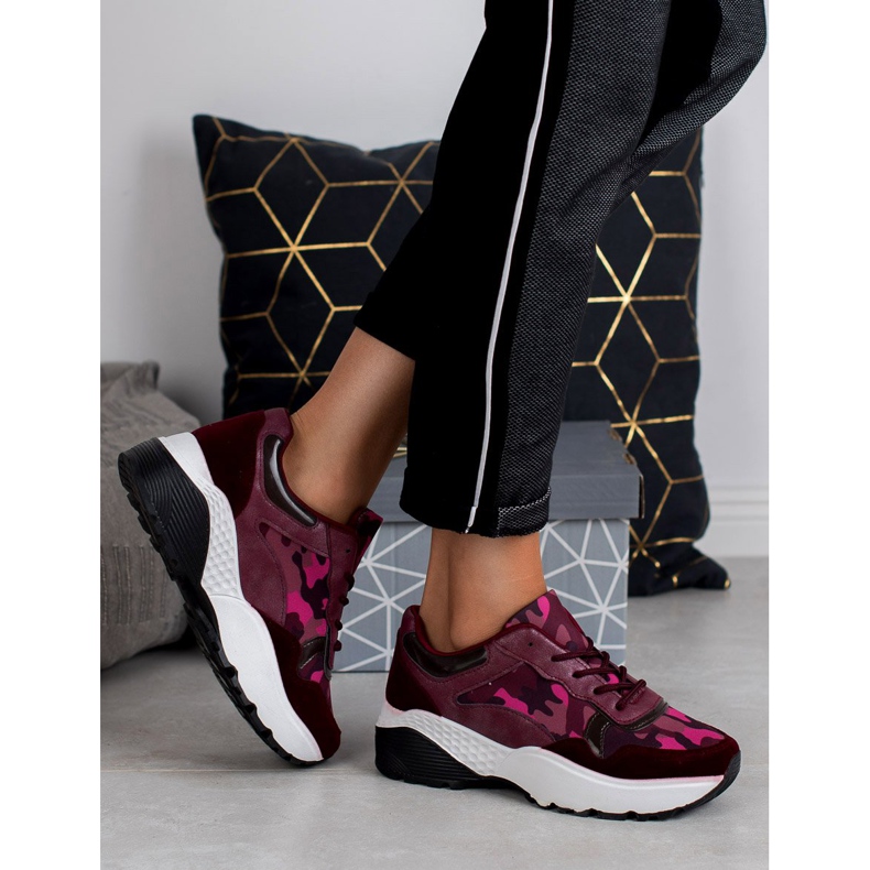 SHELOVET Moro Cipők piros 1