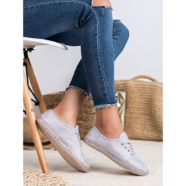 Balada Könnyű espadrillák szürke 2