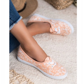 VICES mintás cipők fehér narancssárga 2 VICES mintás cipők fehér narancssárga 2