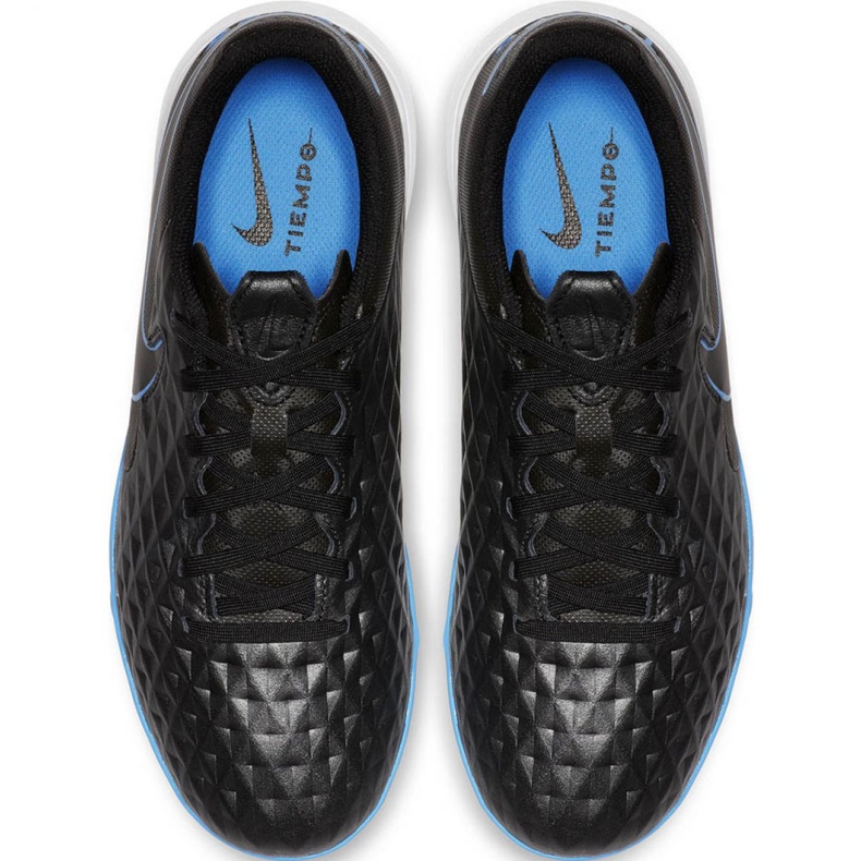 Nike Tiempo Legend 8 Academy Tf Jr AT5736 004 futballcipő fekete 1