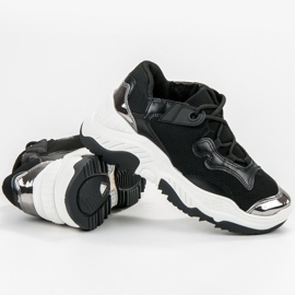 Small Swan Fekete női cipők 1