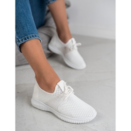 SHELOVET Textil sportcipő fehér 2
