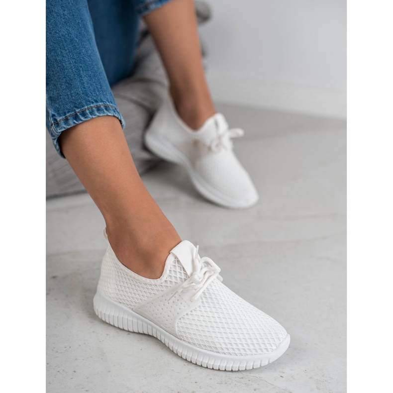 SHELOVET Textil sportcipő fehér 2