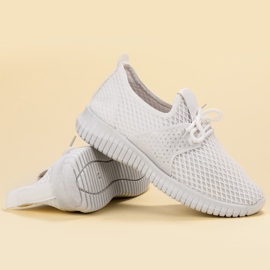 SHELOVET Textil sportcipő fehér 1