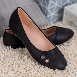 Small Swan Balerinák csillogással fekete 1