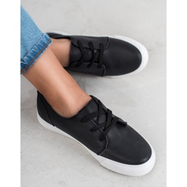 SHELOVET Black brogues fekete 1