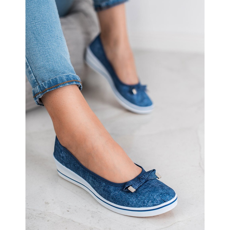 SHELOVET Ék balerina kék 1