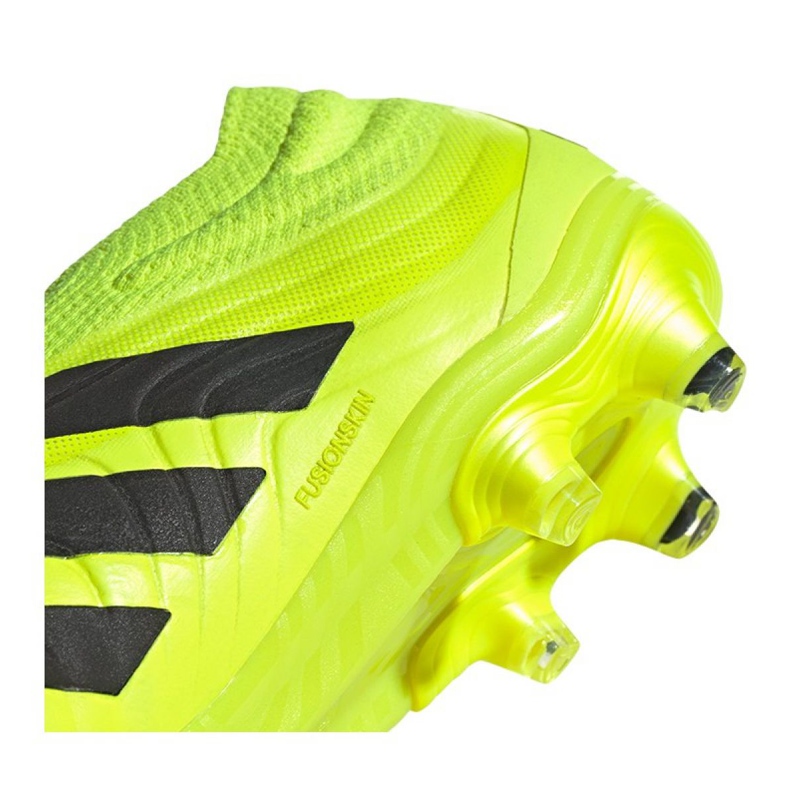 Adidas Copa 19+ Fg M F35515 futballcipő sárga sárga 2