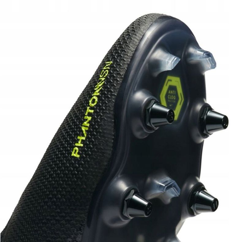 Nike Phantom Vsn Elite Df SG-Pro Ac M AO3264-007 futballcipő fekete fekete 1