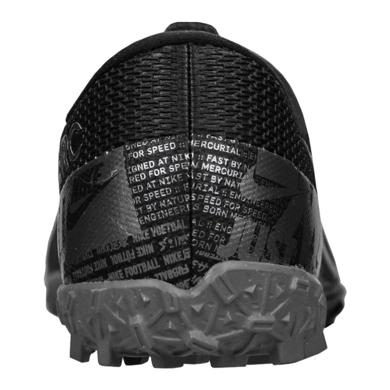 Nike Vapor 13 Academy Tf Jr AT8145-001 futballcipő fekete fekete 2
