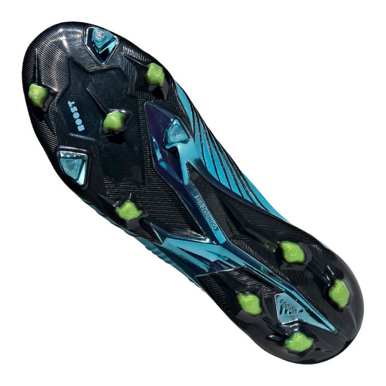 Adidas Predator 19+ Fg M F35613 futballcipő kék kék 2