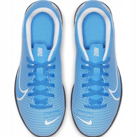 Nike Mercurial Vapor 13 Club Ic Jr AT8169-414 futballcipő kék kék 2
