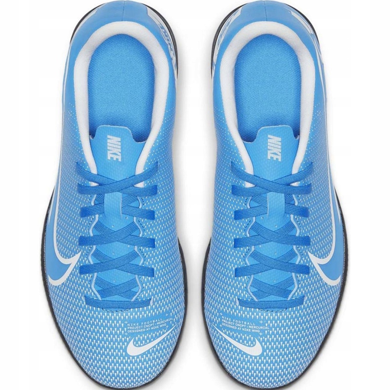 Nike Mercurial Vapor 13 Club Ic Jr AT8169-414 futballcipő kék kék 2