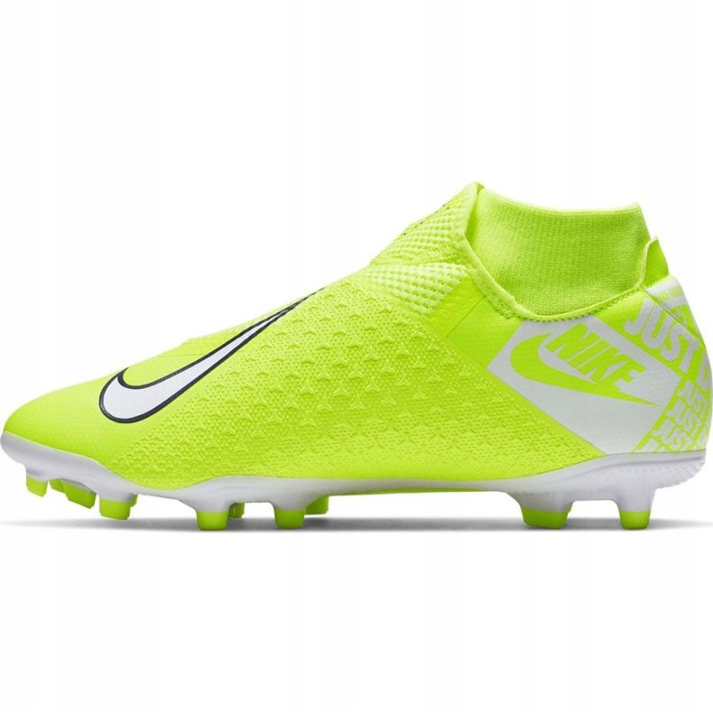 Nike Phantom Vsn Academy Df FG / MG M AO3258-717 futballcipő rózsaszín sárga 2