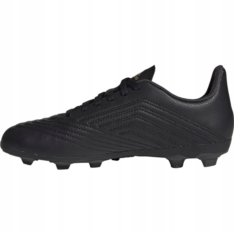 Adidas Predator 19.4 FxG Jr EF8989 futballcipő fekete 1