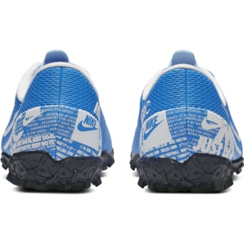 Nike Mercurial Vapor 13 Academy Tf Jr AT8145 414 futballcipő kék 6