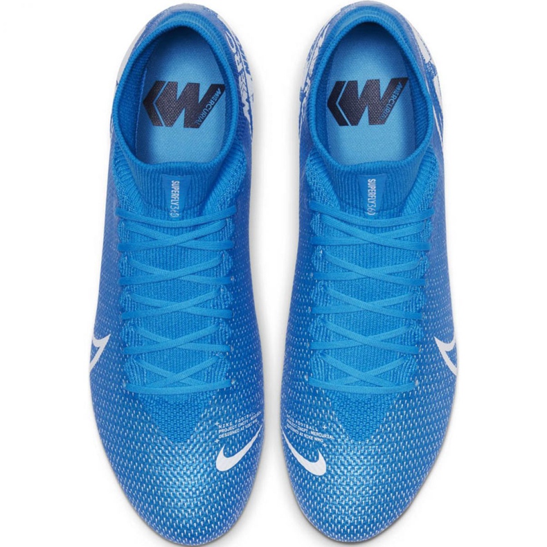 Nike Mercurial Superfly 7 Pro Fg M AT5382 414 futballcipő kék 1 Nike Mercurial Superfly 7 Pro Fg M AT5382 414 futballcipő kék 1