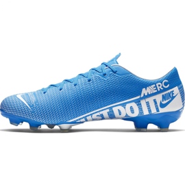 Nike Mercurial Vapor 13 Academy FG / MG M AT5269-414 futballcipő kék kék 2 Nike Mercurial Vapor 13 Academy FG / MG M AT5269-414 futballcipő kék kék 2