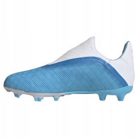 Adidas X 19.3 Ll Fg Jr EF9114 futballcipő kék kék 1