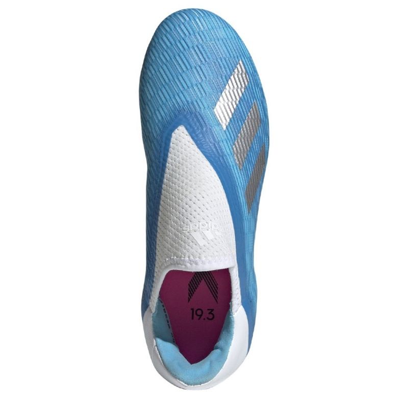 Adidas X 19.3 Ll Fg Jr EF9114 futballcipő kék kék 2