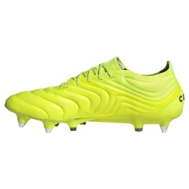 Adidas Copa 19.1 Sg M G26643 futballcipő sárga sárga 1
