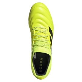 Adidas Copa 19.1 Sg M G26643 futballcipő sárga sárga 2