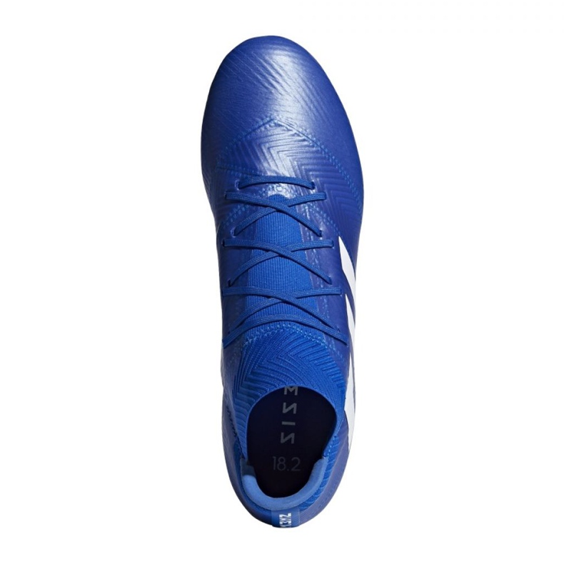 Adidas Nemeziz 18.2 Fg M DB2092 futballcipő kék kék 1 Adidas Nemeziz 18.2 Fg M DB2092 futballcipő kék kék 1