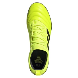 Adidas Copa 19.1 Tf M F35511 futballcipő sárga sárga 2