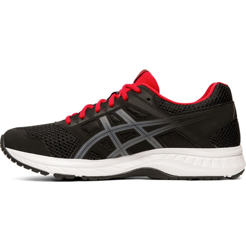 Asics Gel Contend 5 M 1011A256 005 fekete piros cipő 2