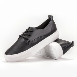 Seastar Öko bőr cipő fekete 2