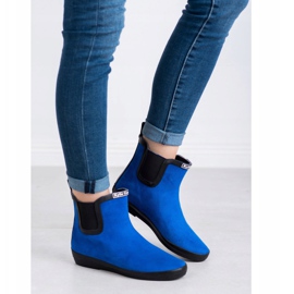 Kylie Női velúr galushes kék 1