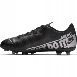 Nike Mercurial Vapor 13 Club FG / MG Jr AT8161 001 futballcipő fekete 2 Nike Mercurial Vapor 13 Club FG / MG Jr AT8161 001 futballcipő fekete 2