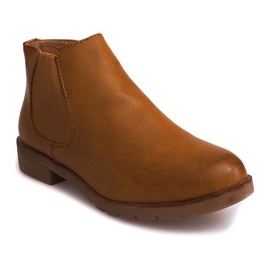 Csizma Jodhpur csizma Elastic 62011 Camel barna 1