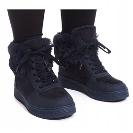 Jól szigetelt csizma R138 Navy Blue sötétkék 2