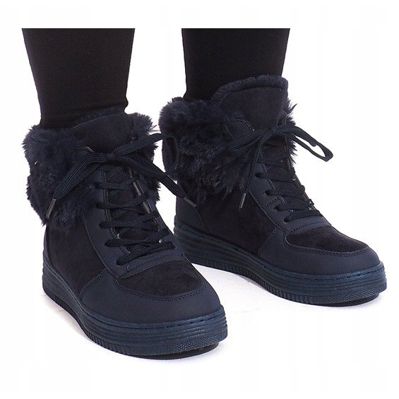 Jól szigetelt csizma R138 Navy Blue sötétkék 2