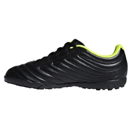 Adidas Copa 19.4 Tf Jr D98100 futballcipő fekete fekete 1