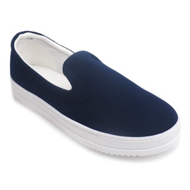 Cipők Slip On M011 Navy Blue sötétkék 1