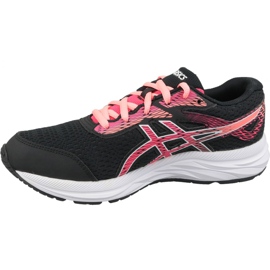 Futócipő Asics Gel-Excite 6 Gs Jr 1014A079-002 fekete rózsaszín 1
