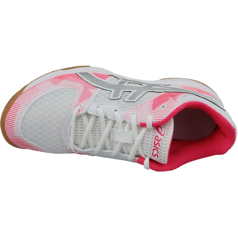 Asics Gel-Tactic Gs Jr 1074A014-101 röplabda cipő fehér szürke 2 Asics Gel-Tactic Gs Jr 1074A014-101 röplabda cipő fehér szürke 2