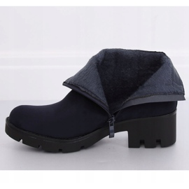 NC832 sötétkék Jodhpur csizma 1