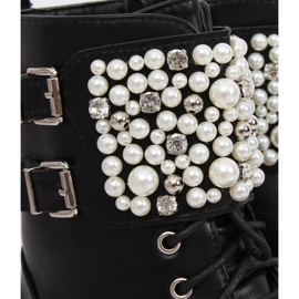 Fekete katonai csizma NC860 Fekete 2