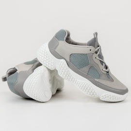 SHELOVET Divatos szürke cipők 1