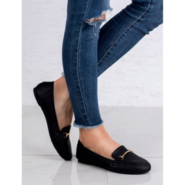 SHELOVET Eco bőr cipők fekete 1