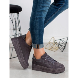 SHELOVET Szürke cipők 1