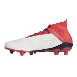 Adidas Predator 18.1 Fg M CM7410 futballcipő fehér fehér 1