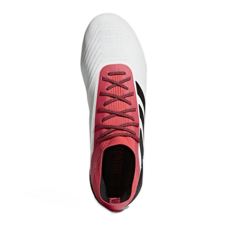 Adidas Predator 18.1 Fg M CM7410 futballcipő fehér fehér 2