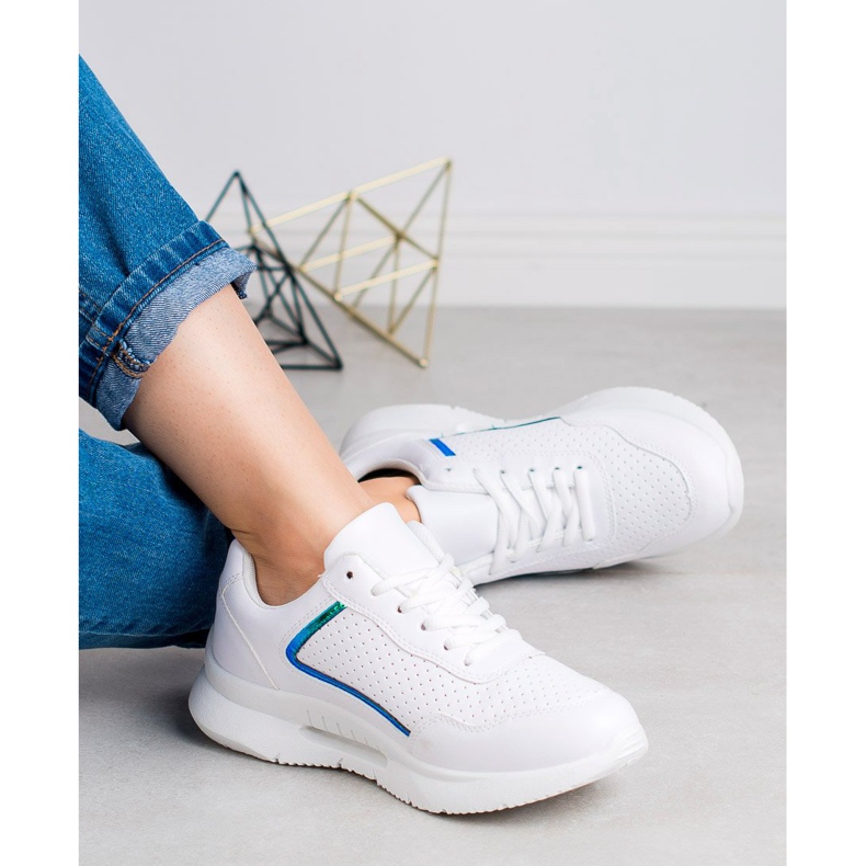 SHELOVET Női sportcipő fehér 1